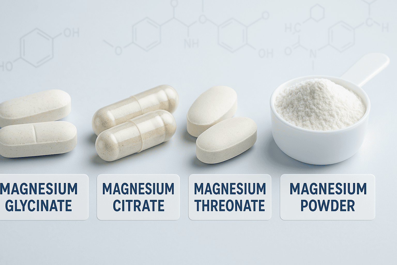 Comparison of different magnesium supplement forms